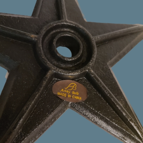 COPY - *Ashley Belle Architectural Set of 2 Cast Iron Stars - Picture 2 of 3
